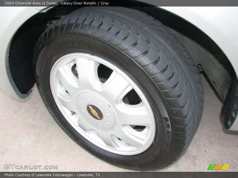 Galaxy Silver Metallic / Gray 2004 Chevrolet Aveo LS Sedan