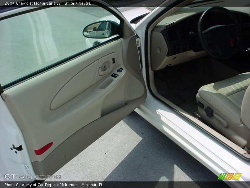 White / Neutral 2004 Chevrolet Monte Carlo SS