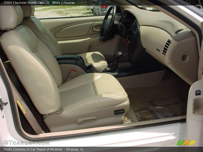 White / Neutral 2004 Chevrolet Monte Carlo SS