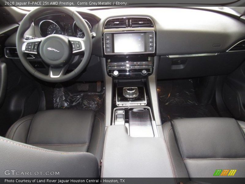 Corris Grey Metallic / Ebony 2018 Jaguar F-PACE 25t AWD Prestige