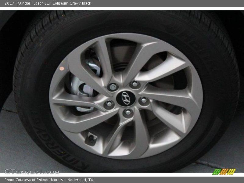Coliseum Gray / Black 2017 Hyundai Tucson SE