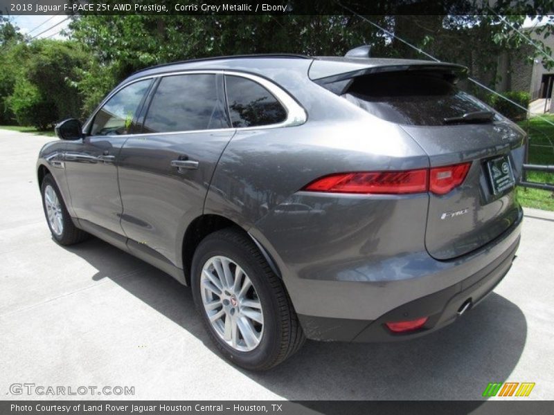 Corris Grey Metallic / Ebony 2018 Jaguar F-PACE 25t AWD Prestige