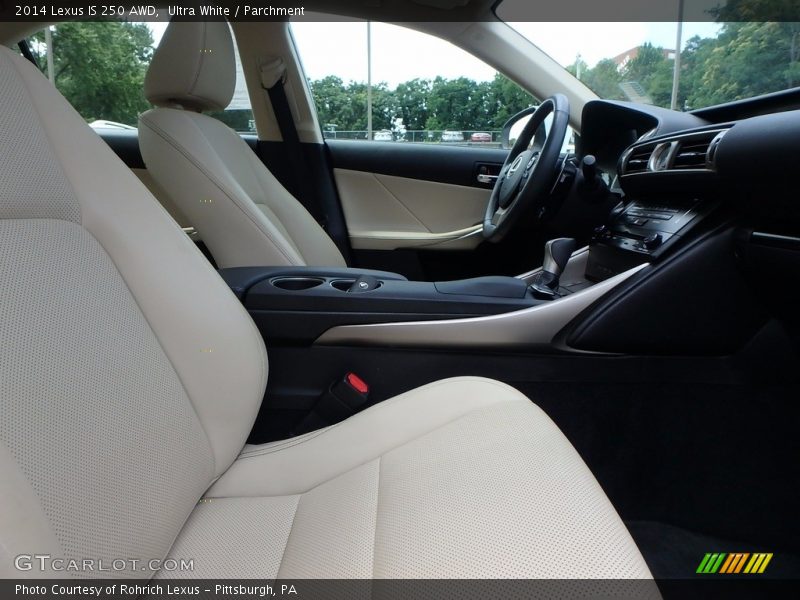 Ultra White / Parchment 2014 Lexus IS 250 AWD