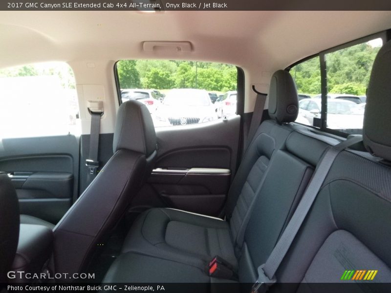 Onyx Black / Jet Black 2017 GMC Canyon SLE Extended Cab 4x4 All-Terrain