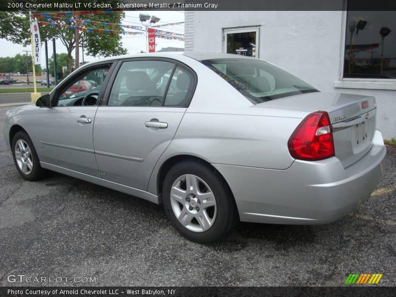 Silverstone Metallic / Titanium Gray 2006 Chevrolet Malibu LT V6 Sedan