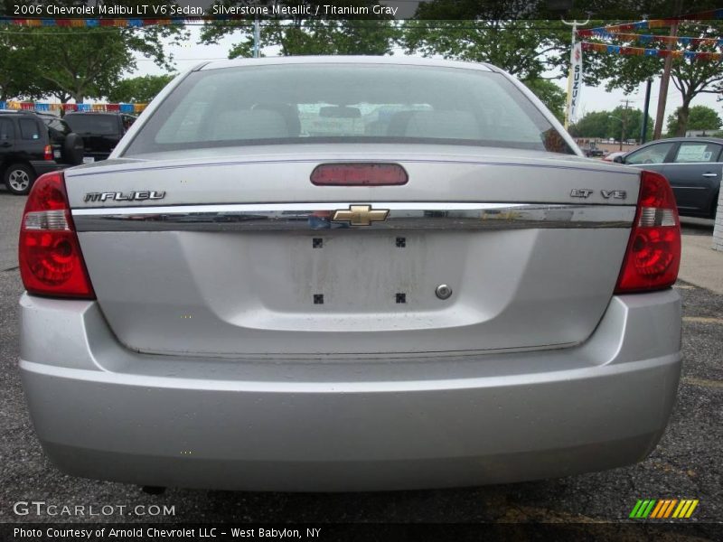 Silverstone Metallic / Titanium Gray 2006 Chevrolet Malibu LT V6 Sedan