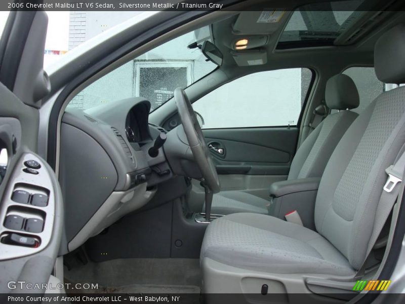 Silverstone Metallic / Titanium Gray 2006 Chevrolet Malibu LT V6 Sedan