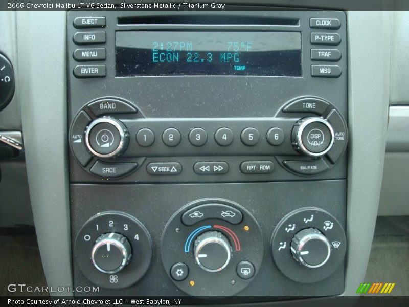 Silverstone Metallic / Titanium Gray 2006 Chevrolet Malibu LT V6 Sedan