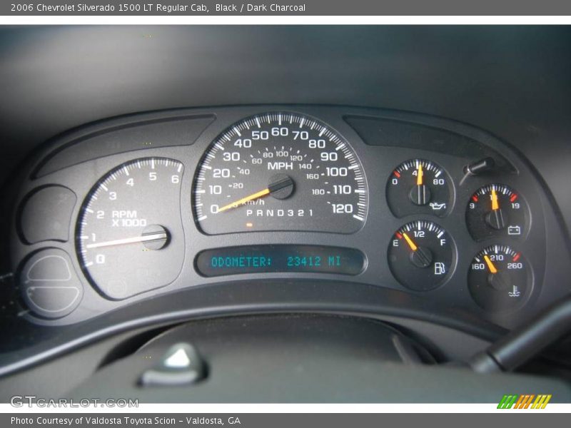 Black / Dark Charcoal 2006 Chevrolet Silverado 1500 LT Regular Cab