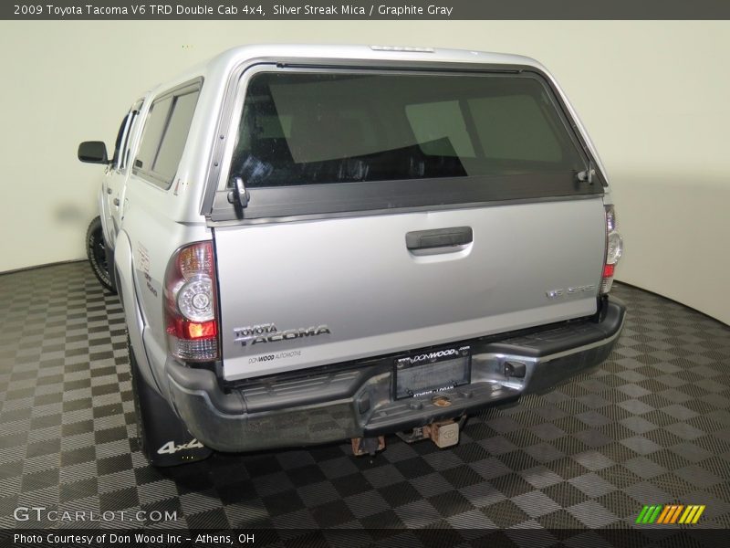 Silver Streak Mica / Graphite Gray 2009 Toyota Tacoma V6 TRD Double Cab 4x4