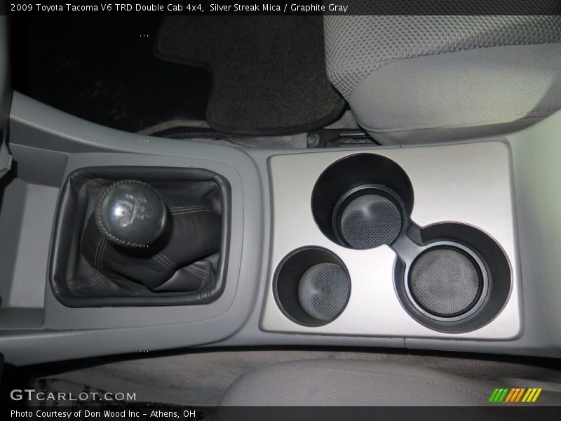 Silver Streak Mica / Graphite Gray 2009 Toyota Tacoma V6 TRD Double Cab 4x4