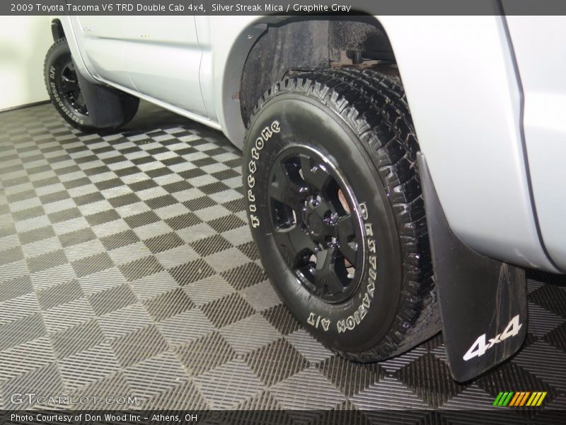 Silver Streak Mica / Graphite Gray 2009 Toyota Tacoma V6 TRD Double Cab 4x4