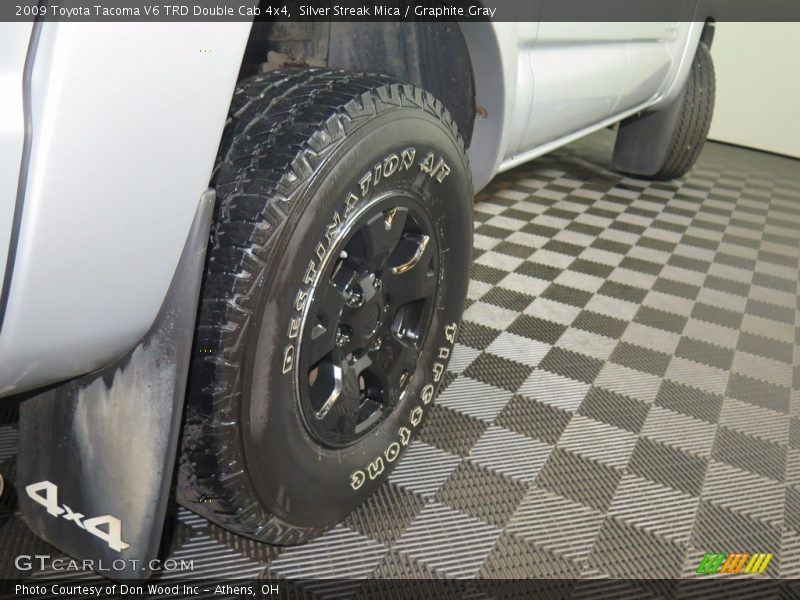 Silver Streak Mica / Graphite Gray 2009 Toyota Tacoma V6 TRD Double Cab 4x4