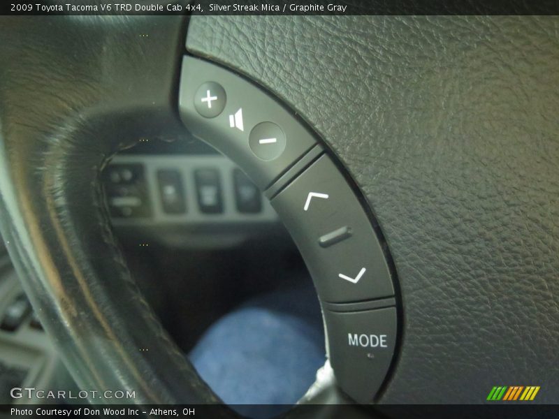 Silver Streak Mica / Graphite Gray 2009 Toyota Tacoma V6 TRD Double Cab 4x4