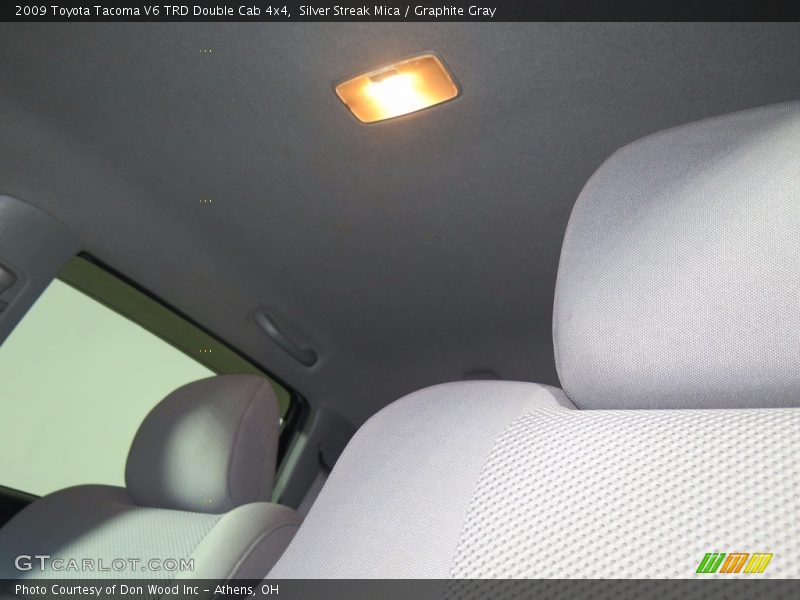 Silver Streak Mica / Graphite Gray 2009 Toyota Tacoma V6 TRD Double Cab 4x4