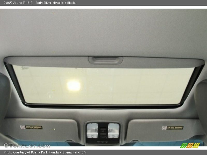 Satin Silver Metallic / Black 2005 Acura TL 3.2