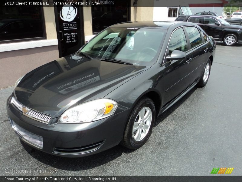 Ashen Gray Metallic / Gray 2013 Chevrolet Impala LS