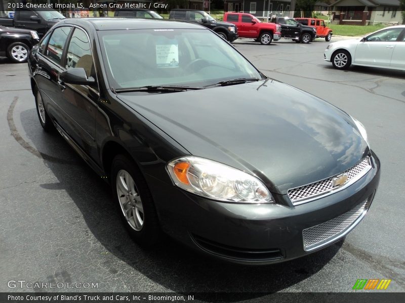 Ashen Gray Metallic / Gray 2013 Chevrolet Impala LS