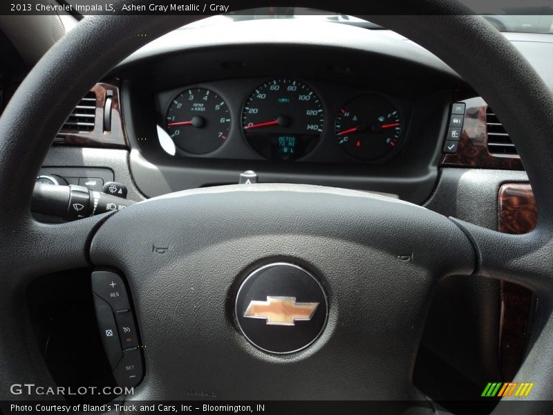 Ashen Gray Metallic / Gray 2013 Chevrolet Impala LS
