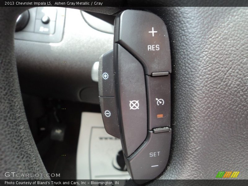 Ashen Gray Metallic / Gray 2013 Chevrolet Impala LS