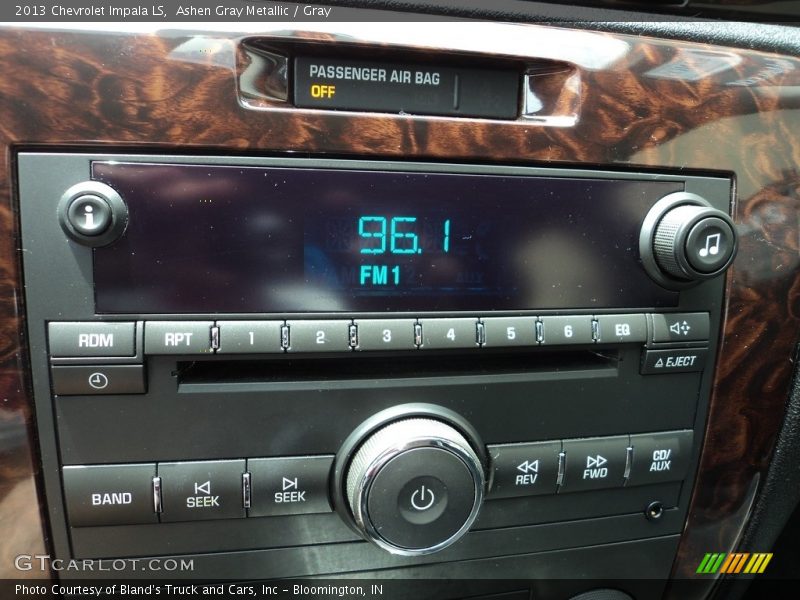 Ashen Gray Metallic / Gray 2013 Chevrolet Impala LS