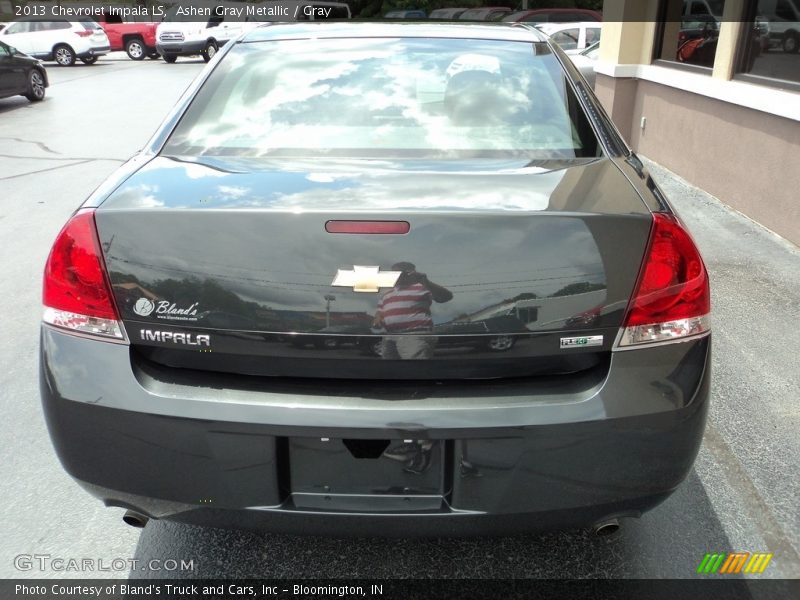 Ashen Gray Metallic / Gray 2013 Chevrolet Impala LS