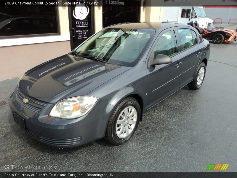 Slate Metallic / Gray 2009 Chevrolet Cobalt LS Sedan