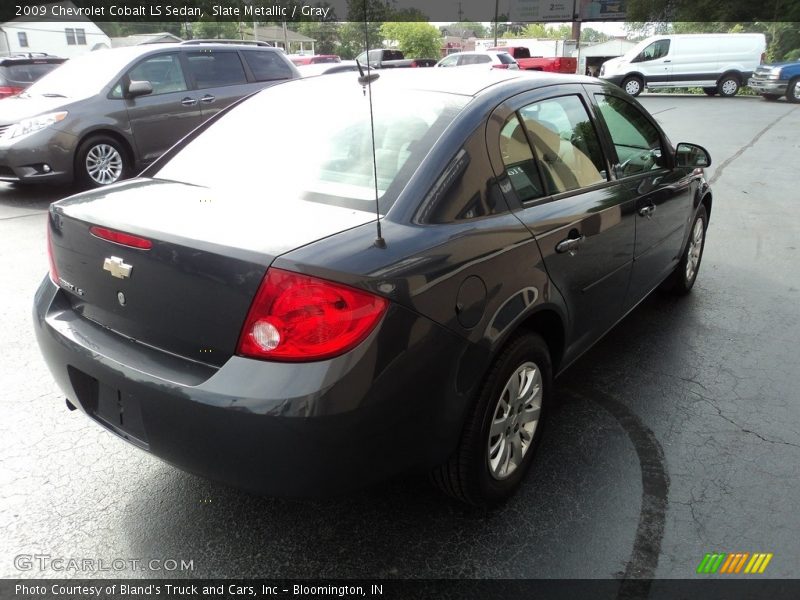 Slate Metallic / Gray 2009 Chevrolet Cobalt LS Sedan
