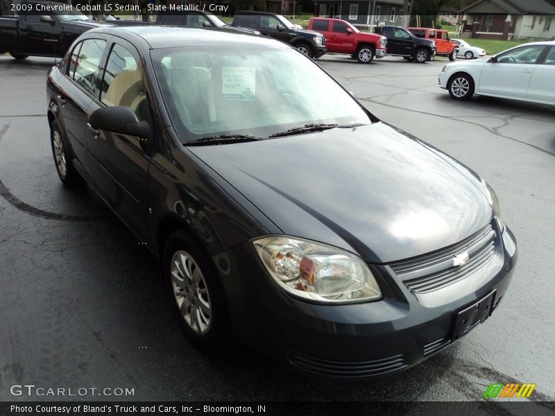 Slate Metallic / Gray 2009 Chevrolet Cobalt LS Sedan