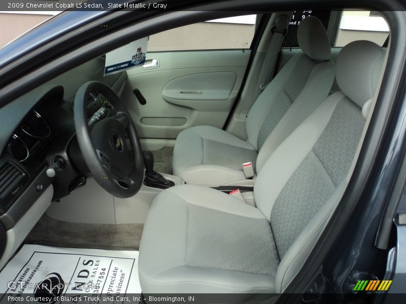 Slate Metallic / Gray 2009 Chevrolet Cobalt LS Sedan