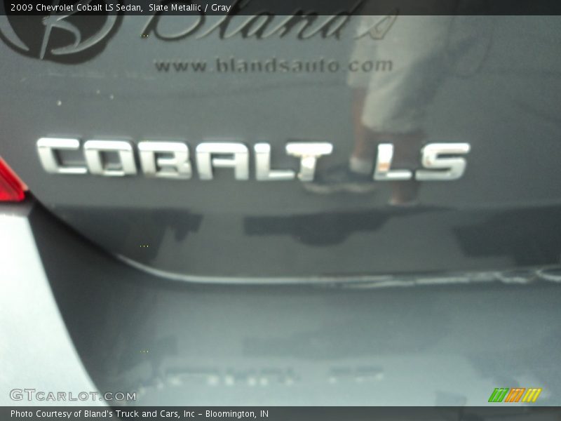 Slate Metallic / Gray 2009 Chevrolet Cobalt LS Sedan