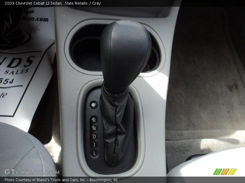 Slate Metallic / Gray 2009 Chevrolet Cobalt LS Sedan