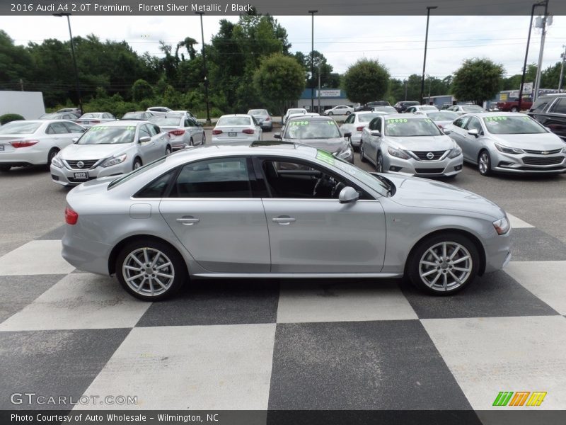 Florett Silver Metallic / Black 2016 Audi A4 2.0T Premium