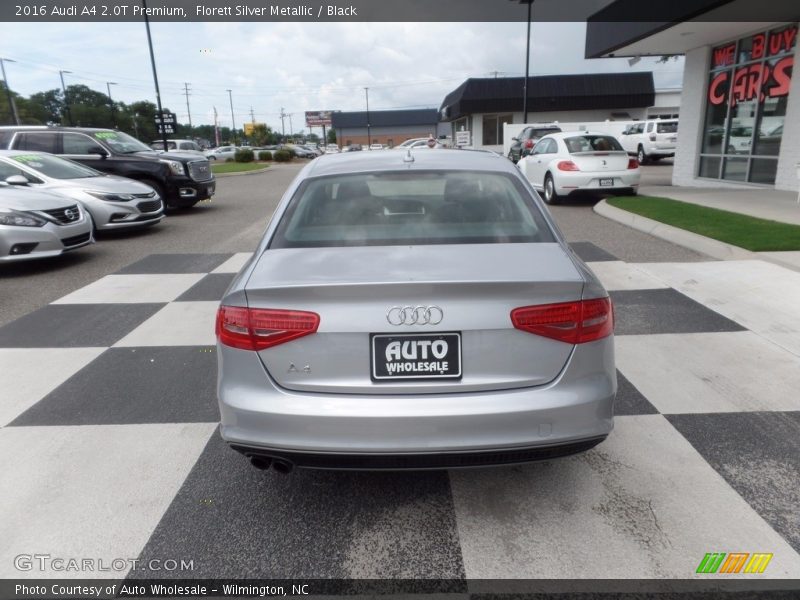 Florett Silver Metallic / Black 2016 Audi A4 2.0T Premium