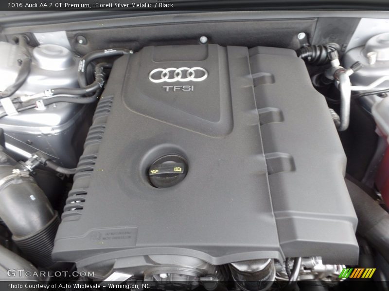 Florett Silver Metallic / Black 2016 Audi A4 2.0T Premium