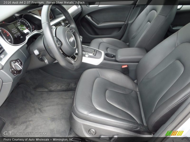 Florett Silver Metallic / Black 2016 Audi A4 2.0T Premium