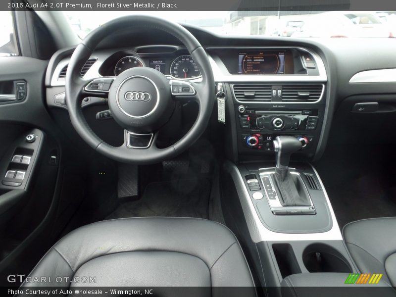 Florett Silver Metallic / Black 2016 Audi A4 2.0T Premium