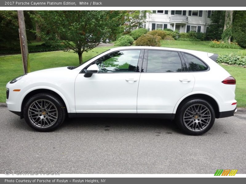  2017 Cayenne Platinum Edition White