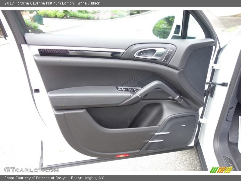 Door Panel of 2017 Cayenne Platinum Edition