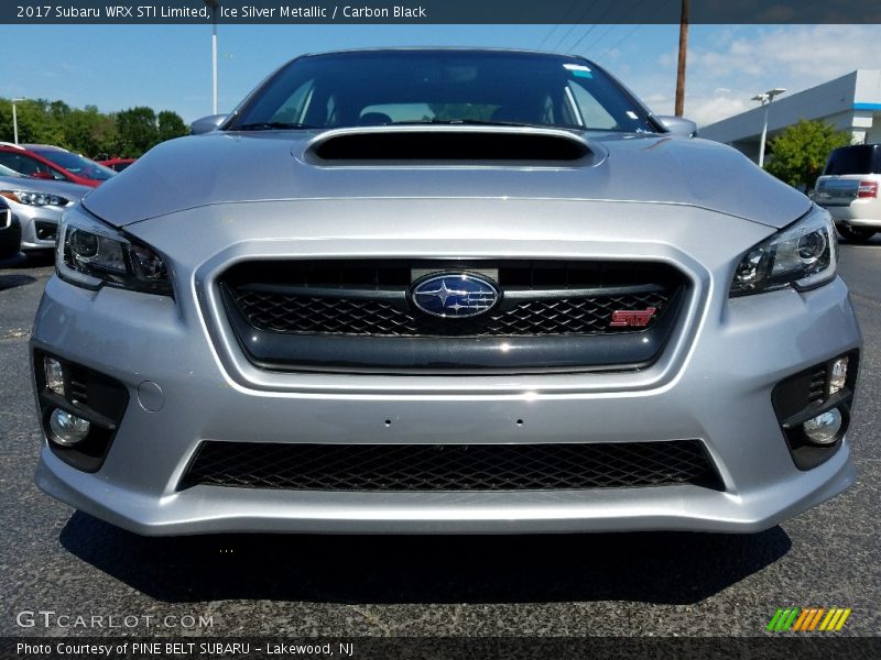 Ice Silver Metallic / Carbon Black 2017 Subaru WRX STI Limited