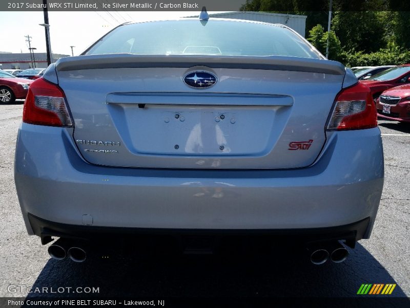 Ice Silver Metallic / Carbon Black 2017 Subaru WRX STI Limited