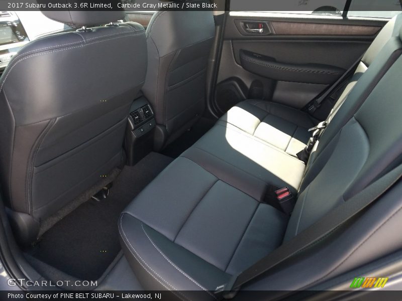 Carbide Gray Metallic / Slate Black 2017 Subaru Outback 3.6R Limited