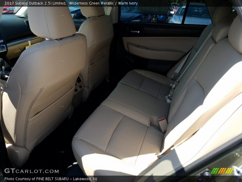 Wilderness Green Metallic / Warm Ivory 2017 Subaru Outback 2.5i Limited