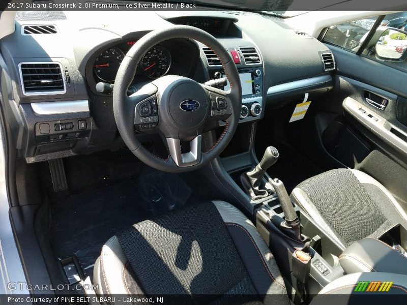 Ice Silver Metallic / Black 2017 Subaru Crosstrek 2.0i Premium