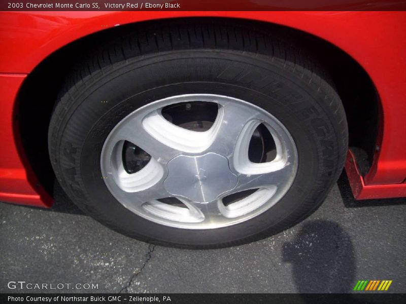 Victory Red / Ebony Black 2003 Chevrolet Monte Carlo SS