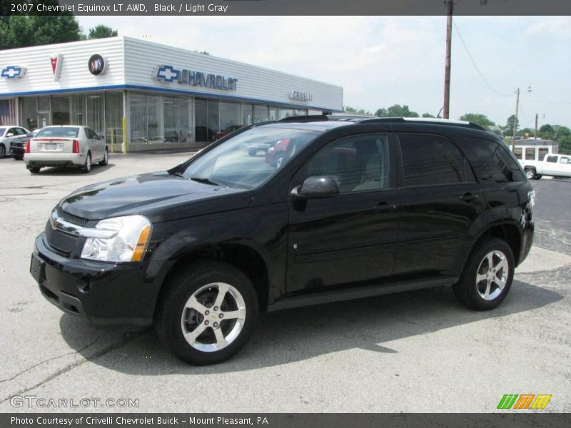 Black / Light Gray 2007 Chevrolet Equinox LT AWD