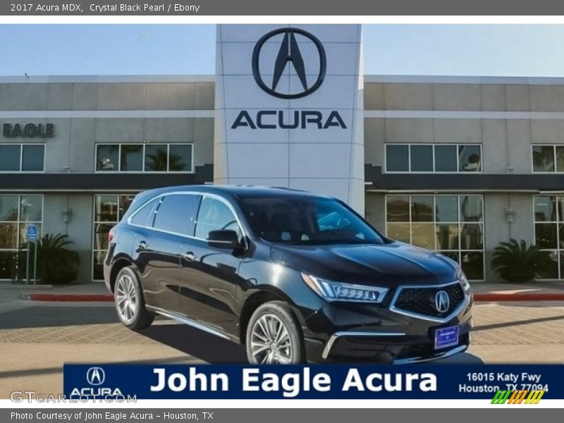 Crystal Black Pearl / Ebony 2017 Acura MDX