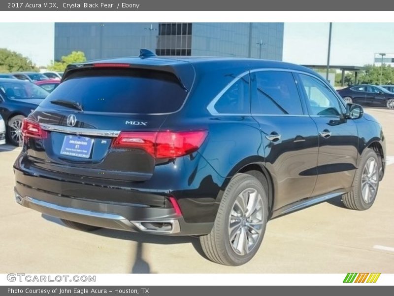Crystal Black Pearl / Ebony 2017 Acura MDX