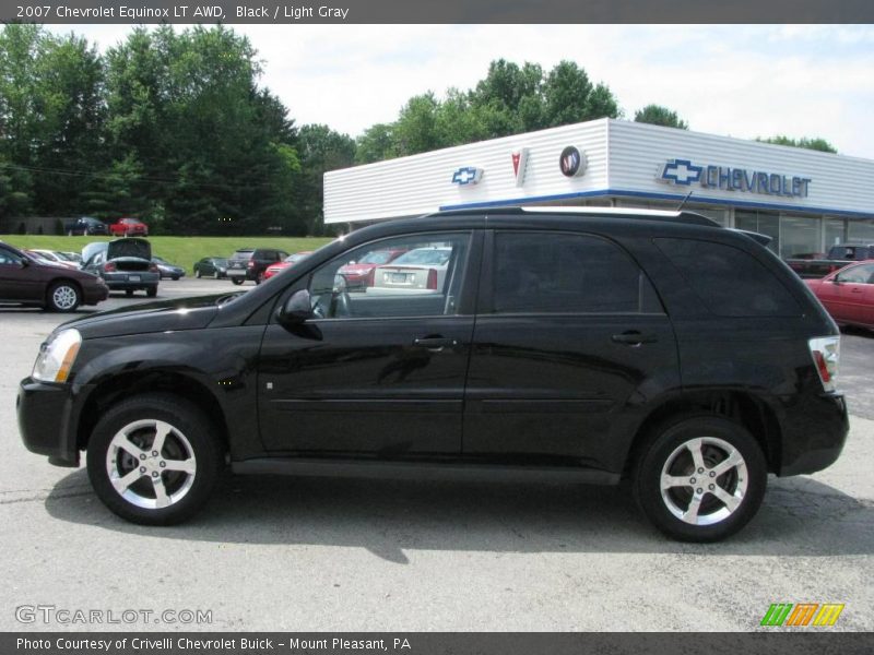 Black / Light Gray 2007 Chevrolet Equinox LT AWD