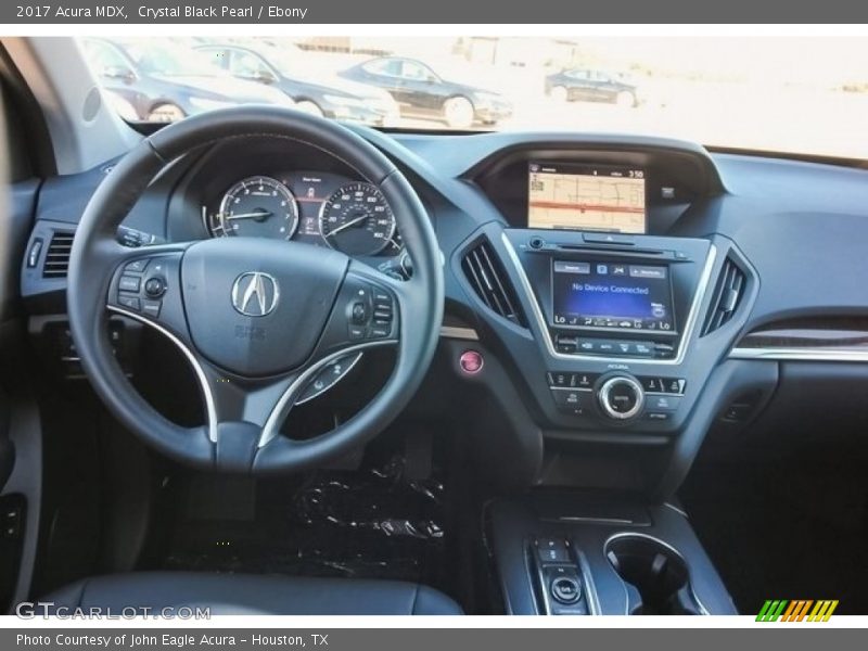 Crystal Black Pearl / Ebony 2017 Acura MDX